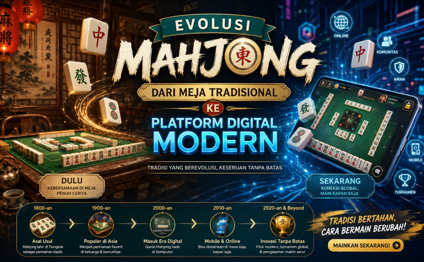 Menggila di Jagat Virtual, Begini Transformasi Seru Game Mahjong
