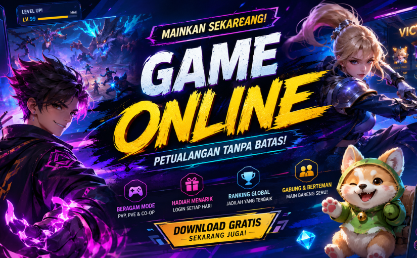 Rahasia Serunya Mabar Game Online Bareng Sahabat